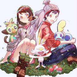 This is a pixiv picture whose title is 宝可梦剑盾.