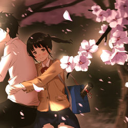 This is a pixiv picture whose title is 最後のぬくもり.
