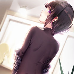 This is a pixiv picture whose title is 白雪千夜.