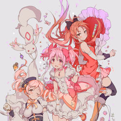 This is a pixiv picture whose title is まどか☆マギカ🌈.