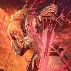This is a pixiv picture whose title is カムランの戦い.