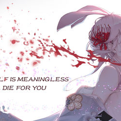 This is a pixiv picture whose title is 八重樱 die for you.