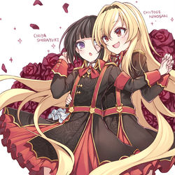 This is a pixiv picture whose title is ちと千夜.