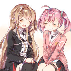 This is a pixiv picture whose title is 笑顔.