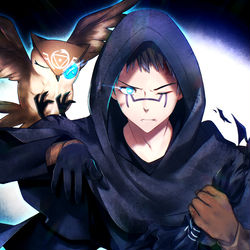 This is a pixiv picture whose title is 天眼.