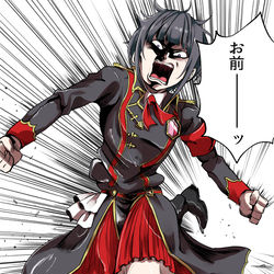 This is a pixiv picture whose title is 白雪千夜.
