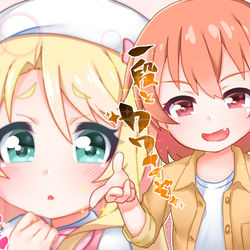This is a pixiv picture whose title is ひなのあデート.