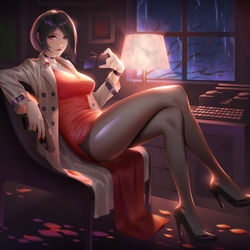 This is a pixiv picture whose title is Ada Wong.