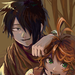 This is a pixiv picture whose title is 笑ってほしい.