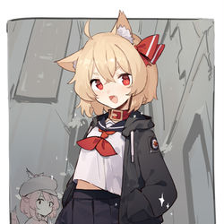 This is a pixiv picture whose title is ルーミア.