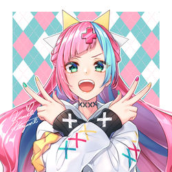 This is a pixiv picture whose title is MA-1ピンキーちゃん2.