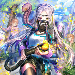 This is a pixiv picture whose title is 【仕事絵】天下統一クロニクル.