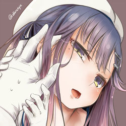 This is a pixiv picture whose title is 対馬の●.