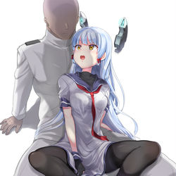 This is a pixiv picture whose title is 膝の中の叢雲.