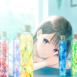This is a pixiv picture whose title is herbarium.