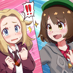 This is a pixiv picture whose title is ポケモン剣盾.