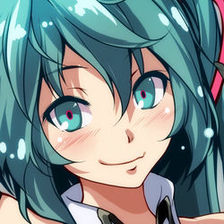 This is a pixiv picture whose title is 【初音ミク】 ディメンション.