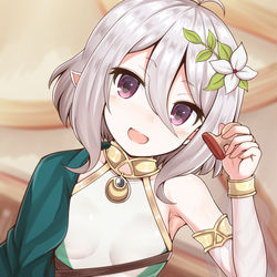 This is a pixiv picture whose title is 主さまがんばれスタンプを押すのが朝の楽しみのコッコロちゃん.