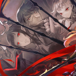 This is a pixiv picture whose title is 【PFLS】炎柱.