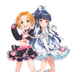 This is a pixiv picture whose title is 薫ちゃんと雪美ちゃん.