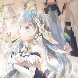 This is a pixiv picture whose title is メイクアップ.