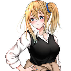 This is a pixiv picture whose title is 早坂愛.