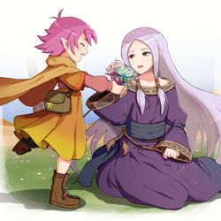 This is a pixiv picture whose title is 理想郷.