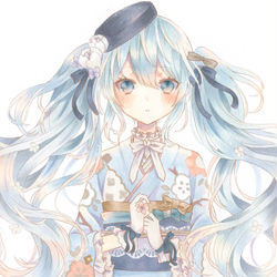 This is a pixiv picture whose title is ミクの日.