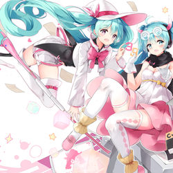 This is a pixiv picture whose title is マジカルナンバー.