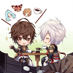 This is a pixiv picture whose title is 夢でまたル様に会えたらいいね.