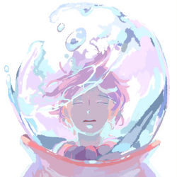 This is a pixiv picture whose title is 満ちる.