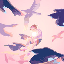 This is a pixiv picture whose title is 太陽の守護者.