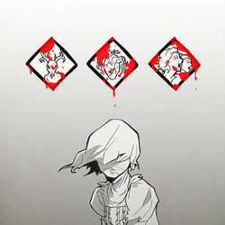 This is a pixiv picture whose title is 【dbd】Twitterまとめ④　※CP要素あり.