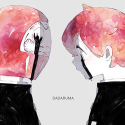 This is a pixiv picture whose title is DADARUMA.