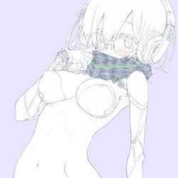 This is a pixiv picture whose title is ロボ子さん。.