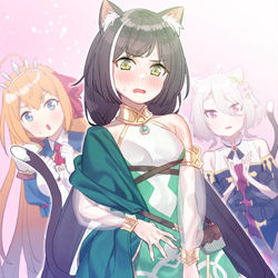 This is a pixiv picture whose title is キャッキャルちゃん！.