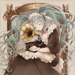 This is a pixiv picture whose title is ミクさん2019.