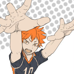 This is a pixiv picture whose title is ハイキュー.
