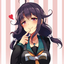 This is a pixiv picture whose title is 黒大鯨ちゃん！.