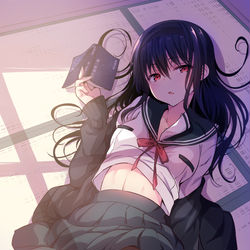 This is a pixiv picture whose title is 団地のお姉ちゃん.