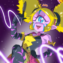This is a pixiv picture whose title is 単眼ロリ.