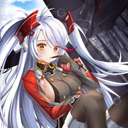 This is a pixiv picture whose title is プリンツ・オイゲン.