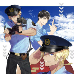 This is a pixiv picture whose title is DCらくがき.