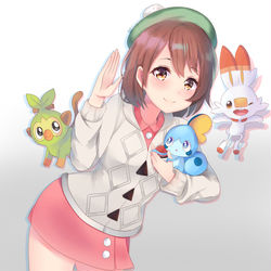 This is a pixiv picture whose title is ポケモン剣盾.