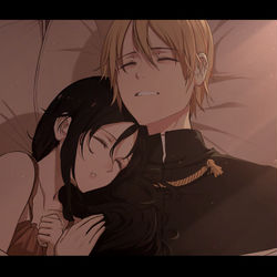 This is a pixiv picture whose title is Sleep.