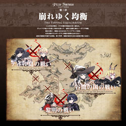 This is a pixiv picture whose title is 第三章 崩れゆく均衡【pixivファンタジアLast Saga】.
