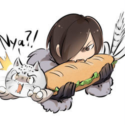 This is a pixiv picture whose title is 【PFLS】Nya——？！！！！！！！！！！！！！！！！.