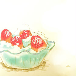 This is a pixiv picture whose title is いちごしぐれ.