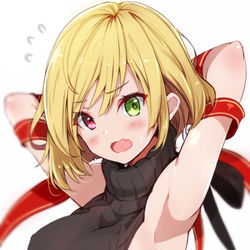 This is a pixiv picture whose title is 例のセーターシャル.