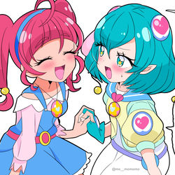 This is a pixiv picture whose title is 仲良しルン♡.
